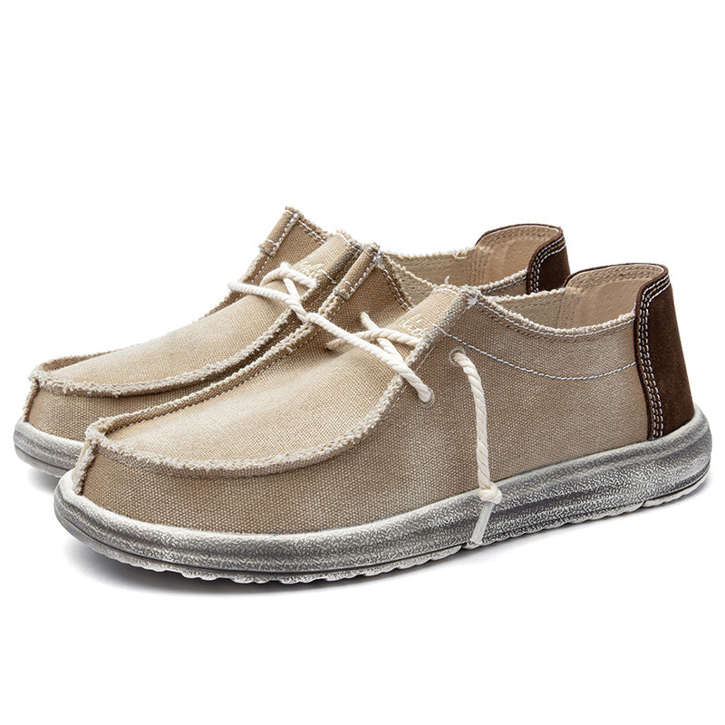 Atmungsaktive Herren-Sommer-Sneaker zum Schnüren | Leichte Low-Top-Freizeitschuhe | 8803 