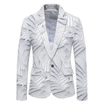 Herren Casual Classic Smart Fit Blazer Jacken Anzug Ein Knopf Leichte Manteljacke | X952 