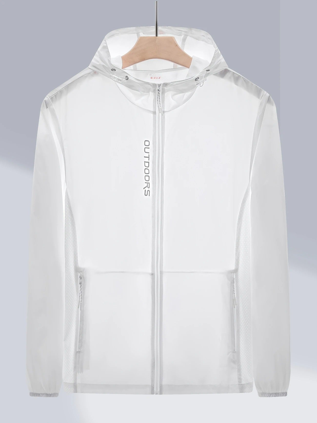 Herren-Sonnenkapuzenpullover mit LSF 50+ – Leichter Reißverschluss mit Taschen | Feuchtigkeitsableitend und atmungsaktiv | 2208