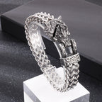Herren Wikinger Tierarmband Wolf, Adler, Schlange Edelstahlarmband | KB179515-MZOZ