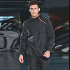 Herren Laufpullover Zweiteiliges Set Gewichtsverlust Kontrolle Körperfett Sauna Schwitzanzug | YJ9681 