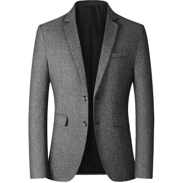 Giacca da uomo monopetto polo scozzese casual attillato blazer da lavoro | X105 