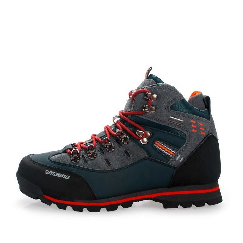 Hochwertige Wanderstiefel, rutschfest, atmungsaktiv, zum Schnüren, hohe Stiefel für Outdoor-Klettern und Trekking | 8037