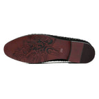 Herren Diamond Wingtip Loafers Casual Hochzeitsschuhe | A2362 