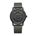 Herrenuhren Magnetischer Rollzeiger Einzigartiges Design Luxus-Armbanduhr aus Edelstahl | 0047 