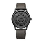 Herrenuhren Magnetischer Rollzeiger Einzigartiges Design Luxus-Armbanduhr aus Edelstahl | 0047 