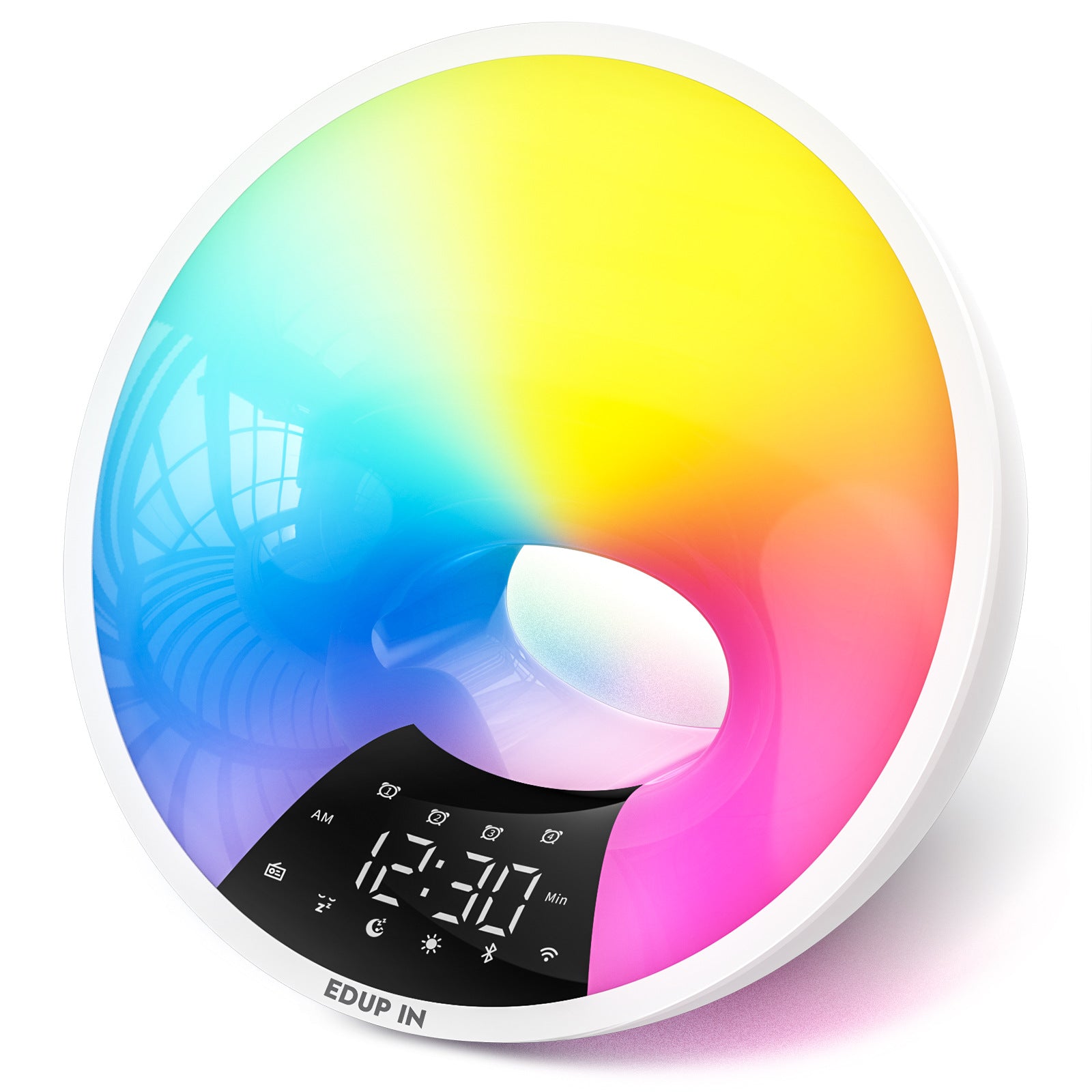 Smart Sleep Light Bluetooth-Lautsprecher Sonnenaufgangssimulation Wecker mit Radio &amp; Einschlafhilfe | EH-A90 