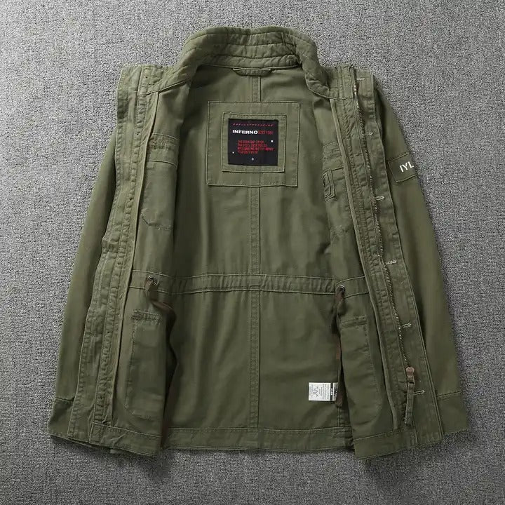 Neuer Stil, hochwertige, winddichte Jacken aus 100 % Baumwolle für Herren, winddichter, wasserdichter Blazermantel | 268 