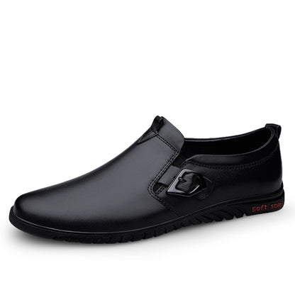 Scarpe casual da uomo traspiranti da guida, scarpe da sposa, mocassini slip-on in pelle | 23008 