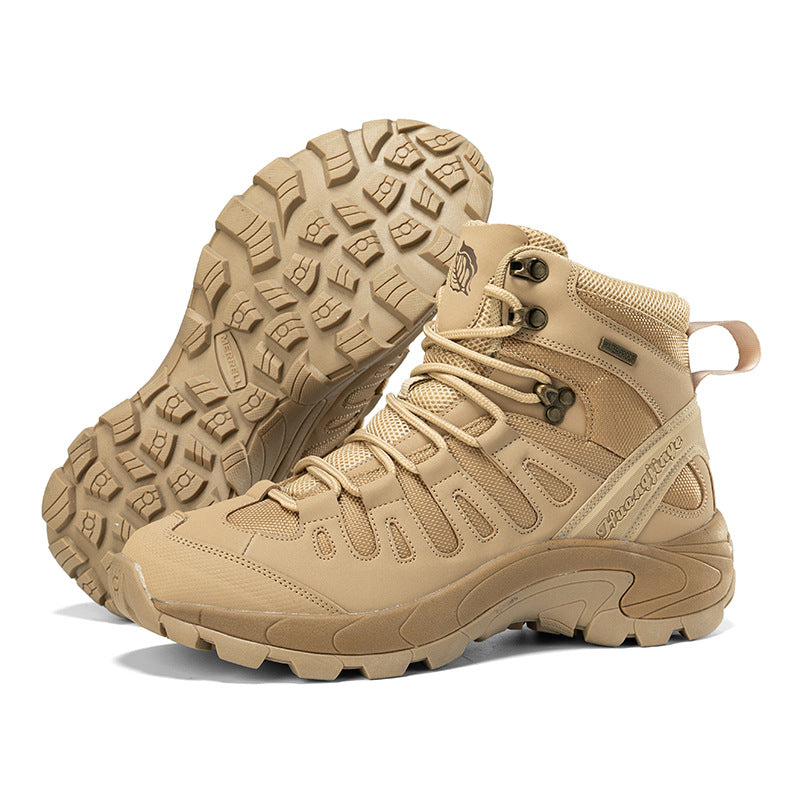 Tactical Combat Boots | Waterproof Breathable Military Hiking Boots | High-Top Climbing & Training Footwear | TRK888