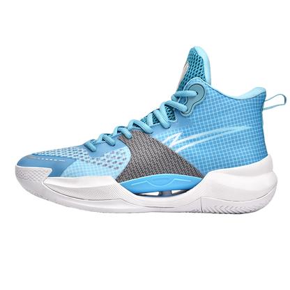 Men's Luminous High-Top Basketball Shoes Ultra-Light Winter Mesh Training & Casual Sneakers | 8012