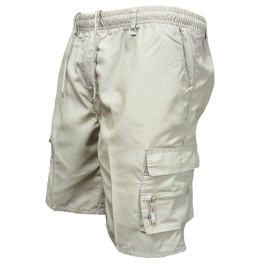 Neue Cargo-Kampfshorts mit elastischer Taille, lässige Sommer-Halbhose | 316 