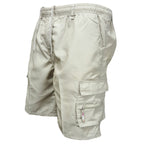 Neue Cargo-Kampfshorts mit elastischer Taille, lässige Sommer-Halbhose | 316 