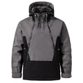 Men's Winter Down Jacket Color Block Puffer Coat Winter Cargo Down Camping Jackets |