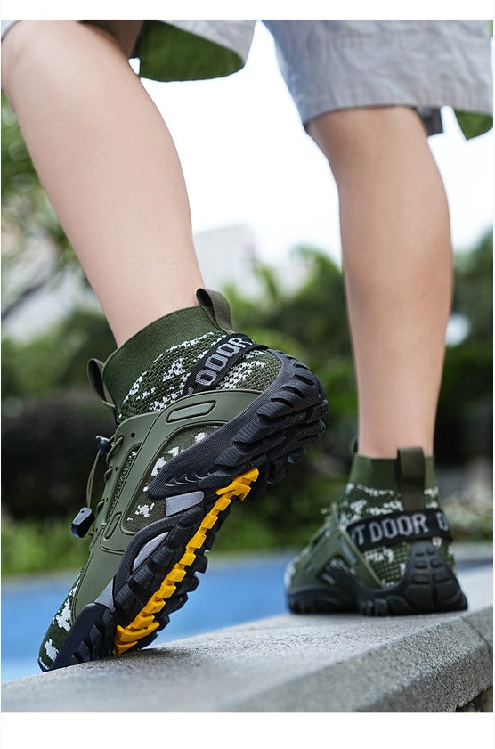 Men's Lightweight Backpack Running Shoes Factory Price Water Shoes for Outdoor Mountaineering Hiking Shoes | DC-W25