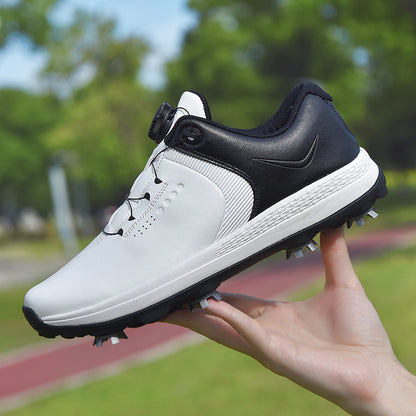 Chaussures de golf imperméables et respirantes pour hommes, chaussures de marche professionnelles antidérapantes | D530