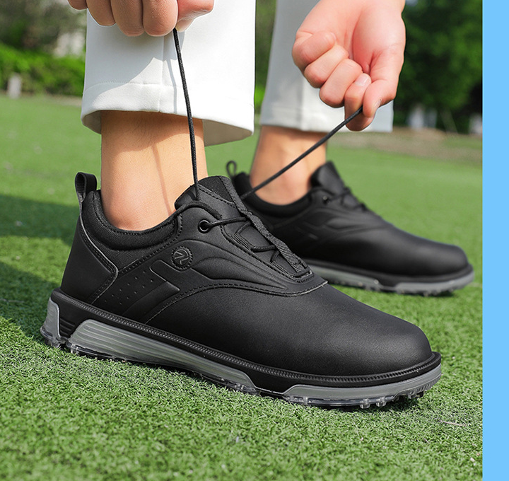 Men's & Women's Golf Shoes with Rotating Buckle | Waterproof Spike less Sneakers | Dedicated Golf & Casual Footwear | X13