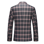 Men's Slim Fit Wedding Suit Three-Piece Set | Modern Groom Business Suit | Fashion Business Banquet Blazer | 6920