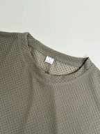 Herren-T-Shirt mit Bambusstreifen, kurzärmelig, atmungsaktiv, dehnbar, für den Sommer, Freizeitkleidung | 115 CSF 