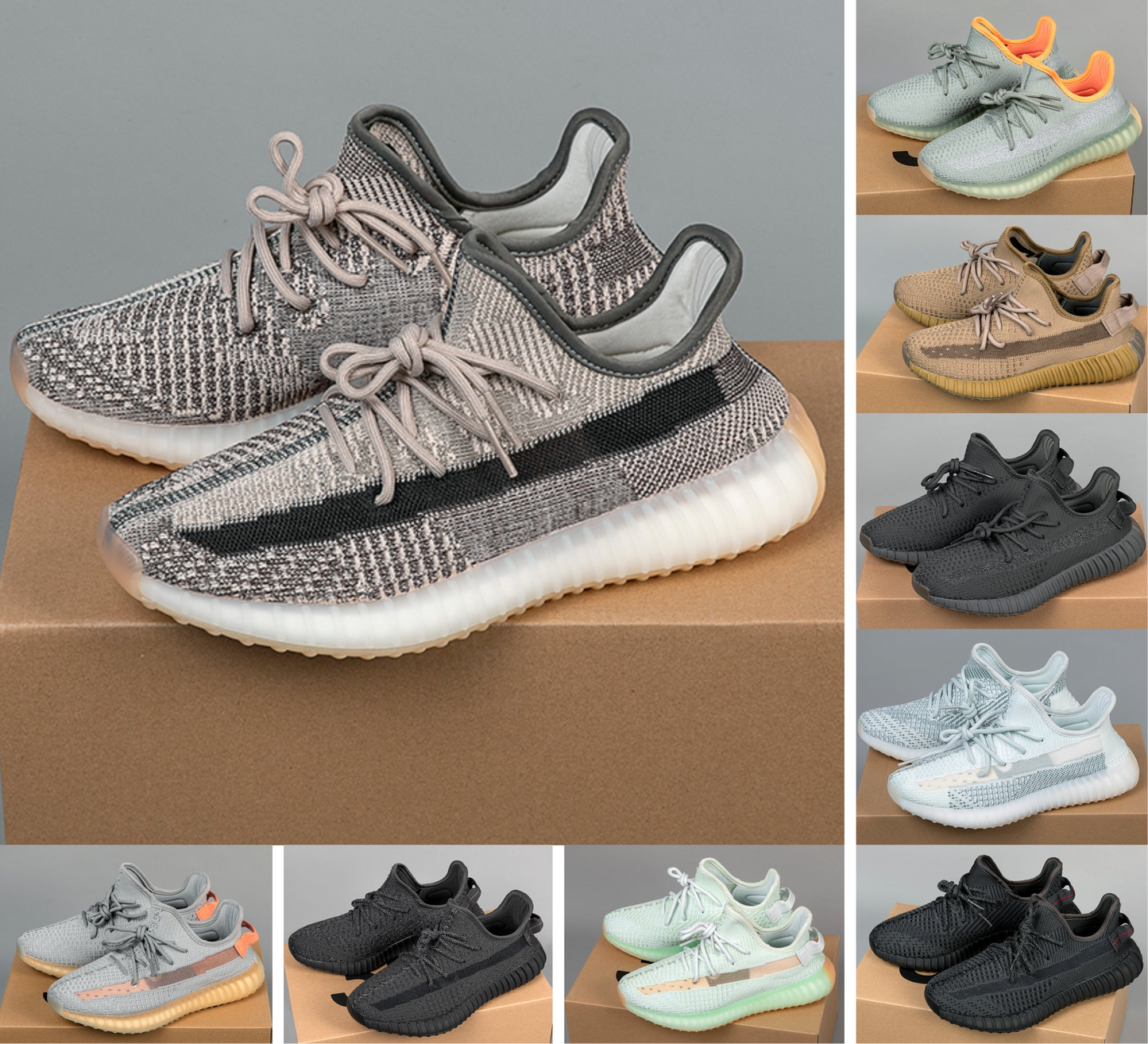 Unisex Premium Flyknit Laufschuhe – Komfort-Sneaker für alle Jahreszeiten | 350