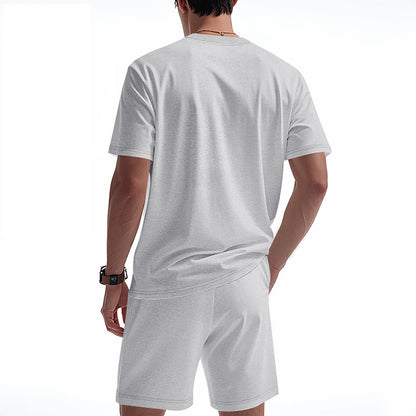 Herren-Lounge-Set mit Waffelstruktur – 2025 Frühling/Sommer, lässiges zweiteiliges Outfit | CY20 