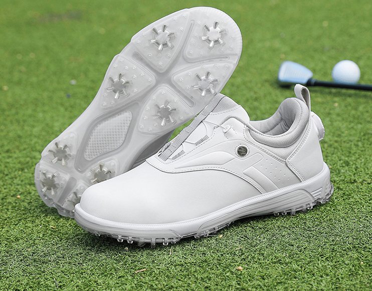 Men's & Women's Golf Shoes with Rotating Buckle | Waterproof Spike less Sneakers | Dedicated Golf & Casual Footwear | X13