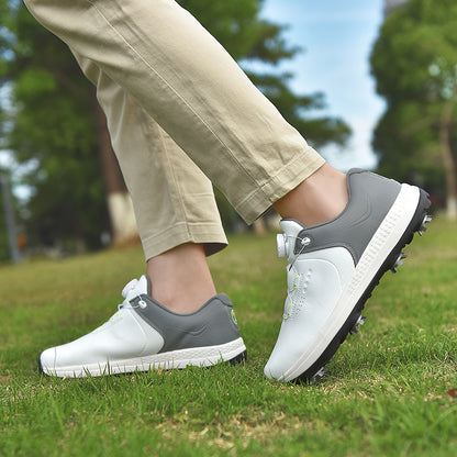 Chaussures de golf imperméables et respirantes pour hommes, chaussures de marche professionnelles antidérapantes | D530