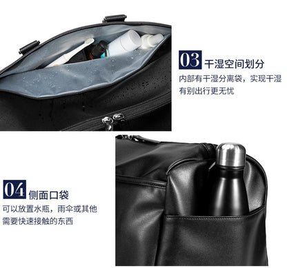 Kingsons Sporttasche für Herren – Wasserabweisende Sporttasche mit mehreren Fächern | 3332 