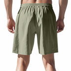 Leichte Strandshorts aus Leinenmischung für Herren – Relaxed Fit 5-Zoll-Freizeitshorts | WW-2 