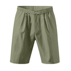Leichte Strandshorts aus Leinenmischung für Herren – Relaxed Fit 5-Zoll-Freizeitshorts | WW-2 