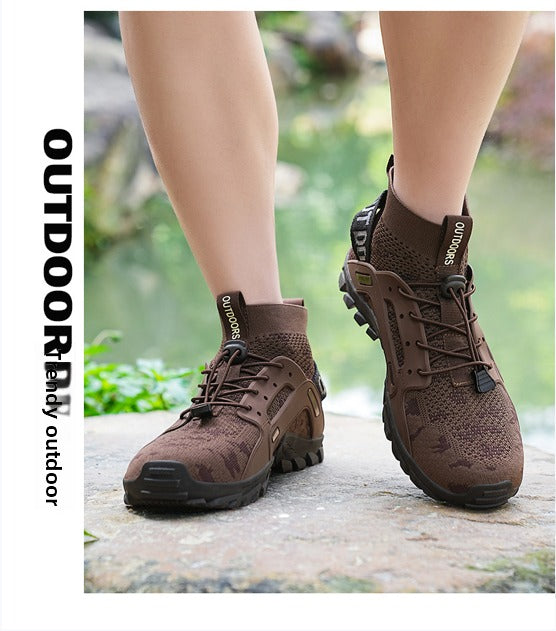 Men's Lightweight Backpack Running Shoes Factory Price Water Shoes for Outdoor Mountaineering Hiking Shoes | DC-W25