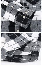 Schicke Herren-Hemdjacke mit Farbblock-Karomuster und Kapuze, langärmliges Hemd mit Kordelzug und Tasche, Frühling/Herbst 