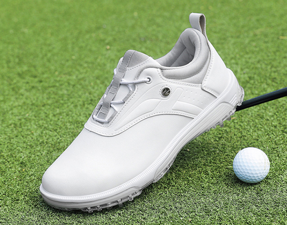 Men's & Women's Golf Shoes with Rotating Buckle | Waterproof Spike less Sneakers | Dedicated Golf & Casual Footwear | X13