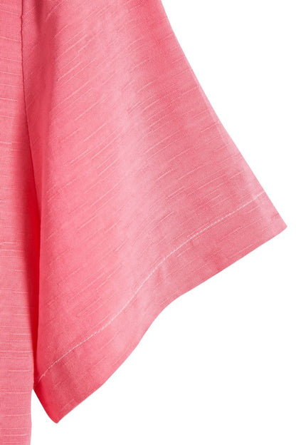 Einfarbiges Herrenhemd mit Revers und kurzen Ärmeln im Business-Casual-Sommerstil | CCS05 