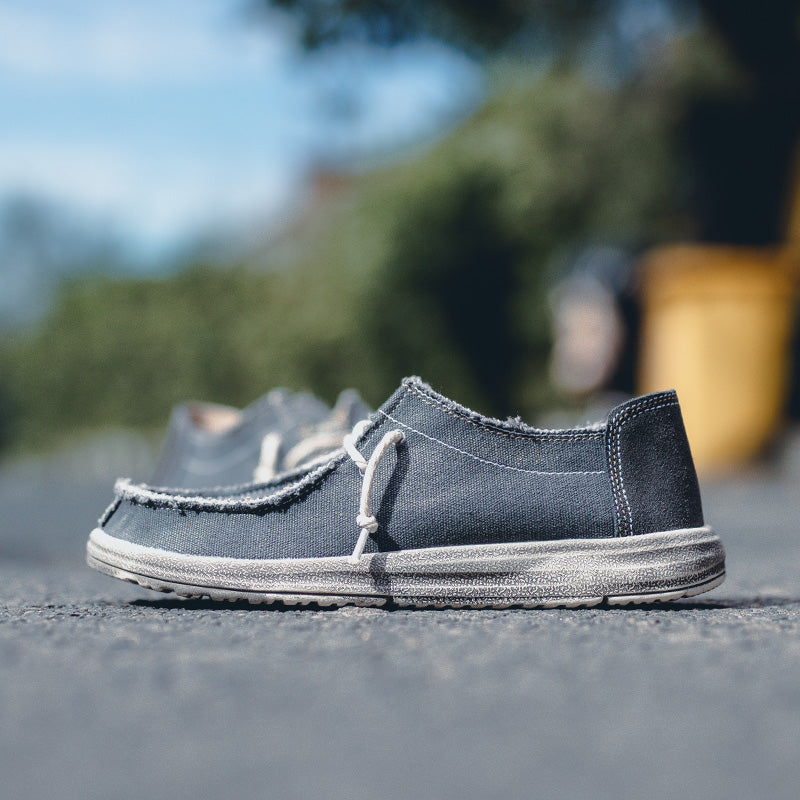 Atmungsaktive Herren-Sommer-Sneaker zum Schnüren | Leichte Low-Top-Freizeitschuhe | 8803 