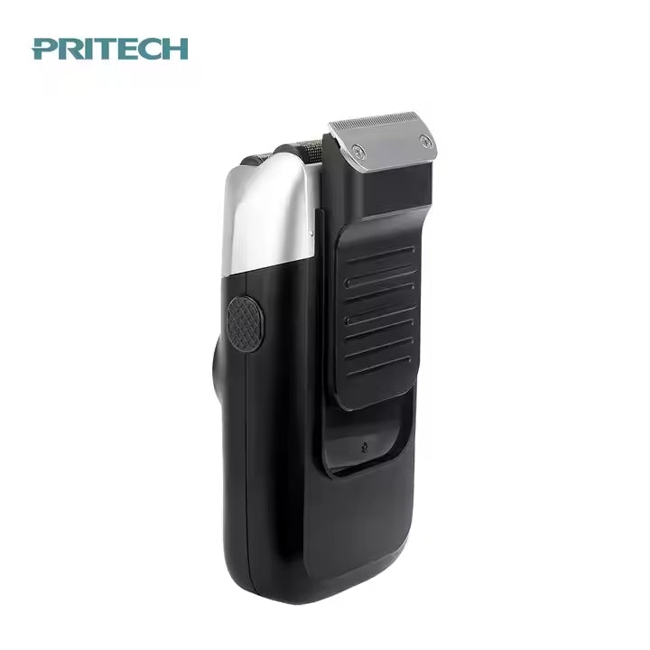 PRITECH 2-in-1 Elektrischer Haarschneider LCD-Display USB wiederaufladbar Wasserdichter Glatzenrasierer für Männer | RSM-1699 