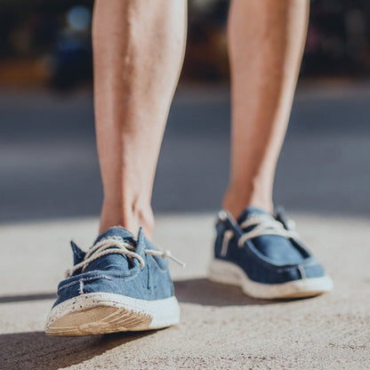 Freizeitschuhe aus Segeltuch für Herren – DUDE-Style, rutschfeste Sneaker für den Alltag | 8802 