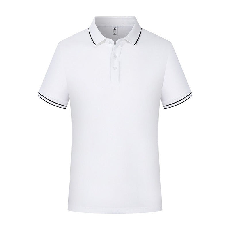 Men 100% Cotton Polo T-Shirt Short Sleeves Polo Shirt Tops |  JH-S6001