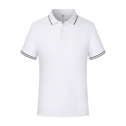 Men 100% Cotton Polo T-Shirt Short Sleeves Polo Shirt Tops |  JH-S6001