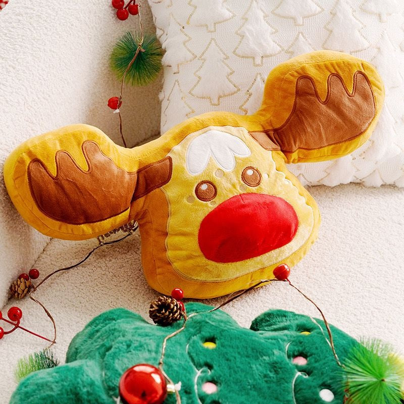 Premium Quality Christmas Tree Plush Gingerbread Stuffed Plants Candy Cane Pillow |