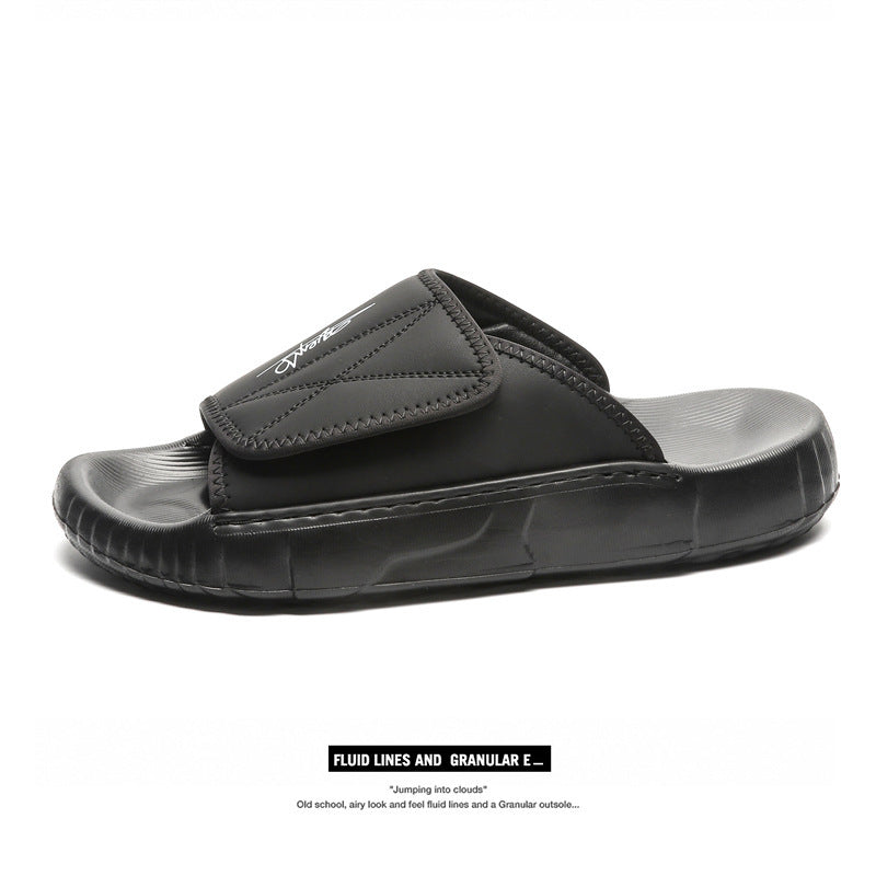 Men’s Suede Leather Fisherman Sandals | Outdoor Slide Slippers with Arch Support | Summer Beach Casual Shoes for Men | T98-1