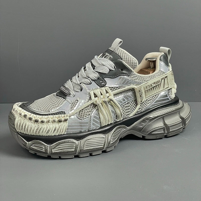 Men's Height-Increasing Breathable Casual Sports Shoes | Trendy Trainers Outdoor Sneakers
