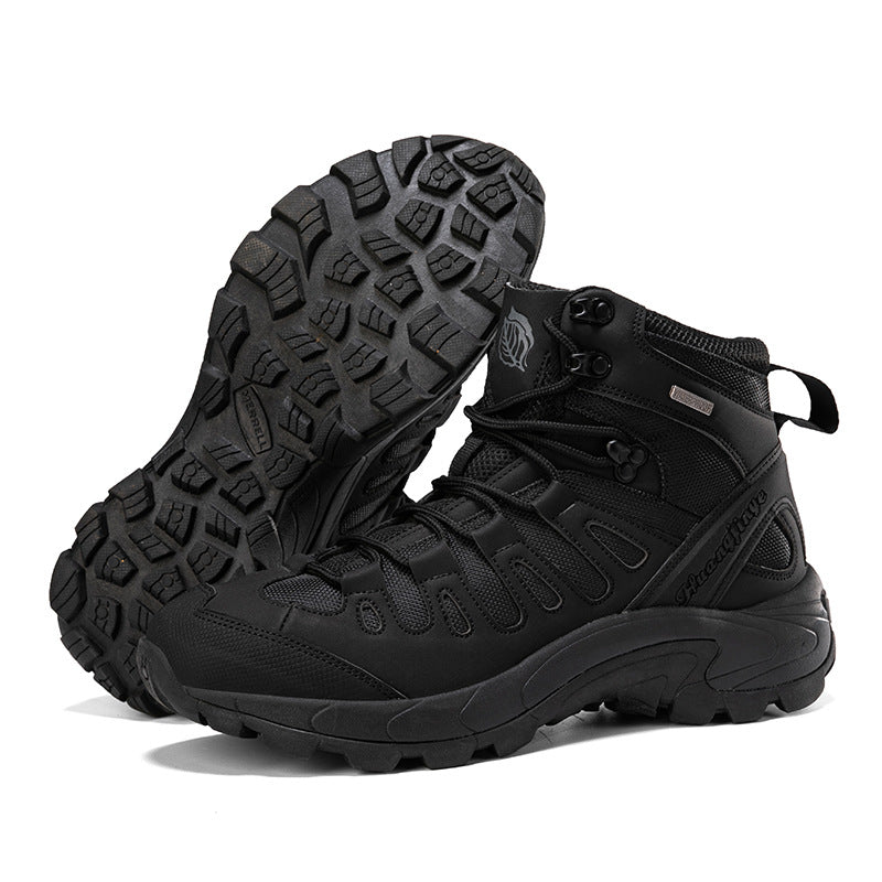 Tactical Combat Boots | Waterproof Breathable Military Hiking Boots | High-Top Climbing & Training Footwear | TRK888