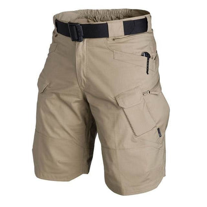 Short de travail à séchage rapide pour homme, imperméable, tactique, décontracté, multi-poches, en coton, pantalon court | DK-1 