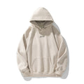 Unisex Kapuzenpullover aus schwerem Wildleder im Retro-Stil im amerikanischen Stil für Herbst und Winter | Locker sitzender Hoodie | L3848 