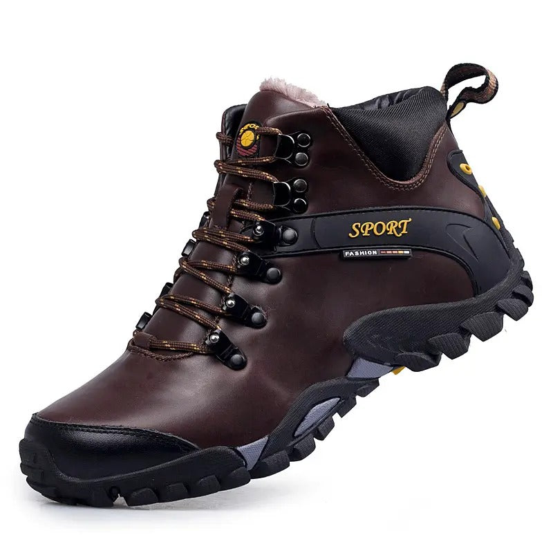 Herren Desert Leder Wanderstiefel Wasserdicht Geeignet Sicherheit Robuste Desert Boots | 999 