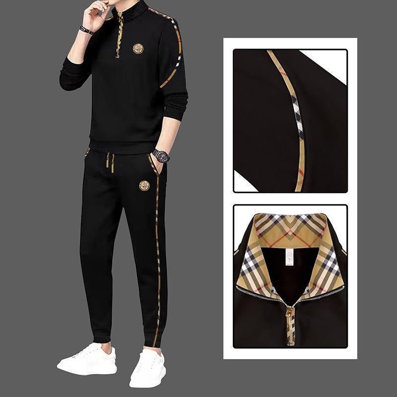 Hochwertiges Herren Designer Sport Jogging Set 2-teiliger Trainingsanzug Freizeitkleidung Set Hoodies &amp; Sweatshirt | 301 