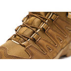 Mid-Low Tactical Combat Boots | Outdoor Desert Hiking Shoes for Men & Women | All-Terrain Camping Trekking Footwear | 054