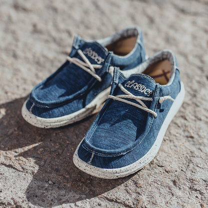 Freizeitschuhe aus Segeltuch für Herren – DUDE-Style, rutschfeste Sneaker für den Alltag | 8802 