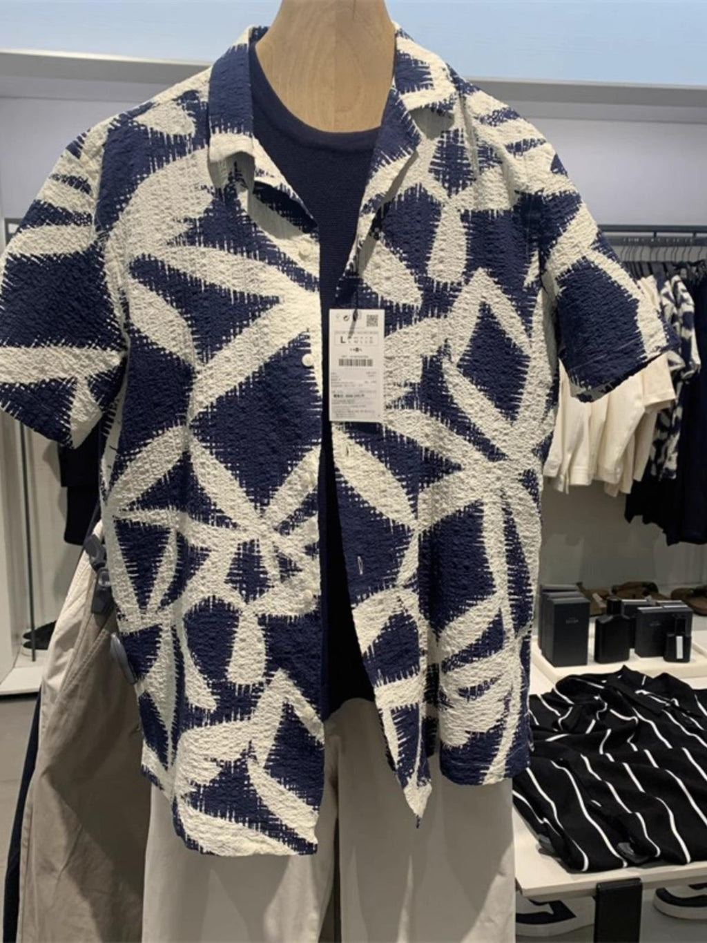 Designer-Baumwollhemd für Herren – Luxus-Stickerei Chemise Pour Homme | ZH-8328 